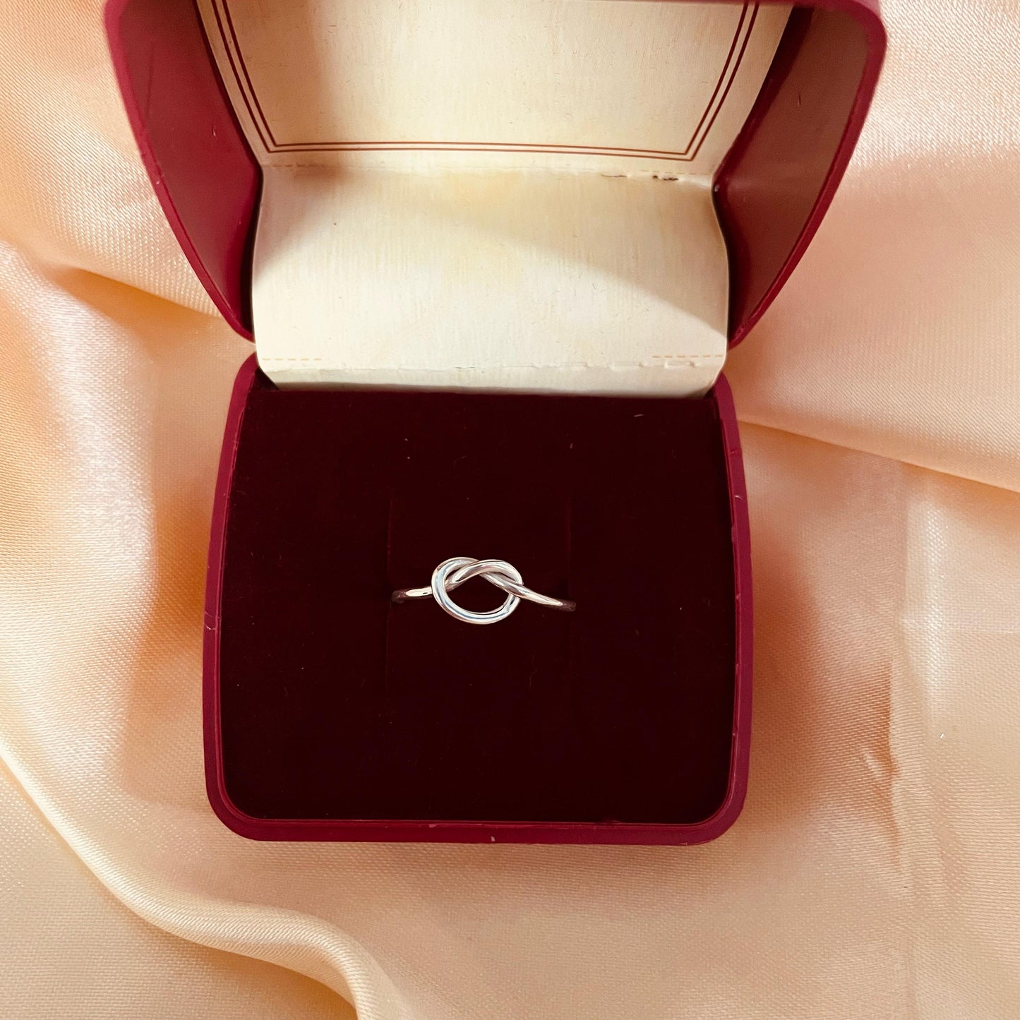 Silver Knot Ring