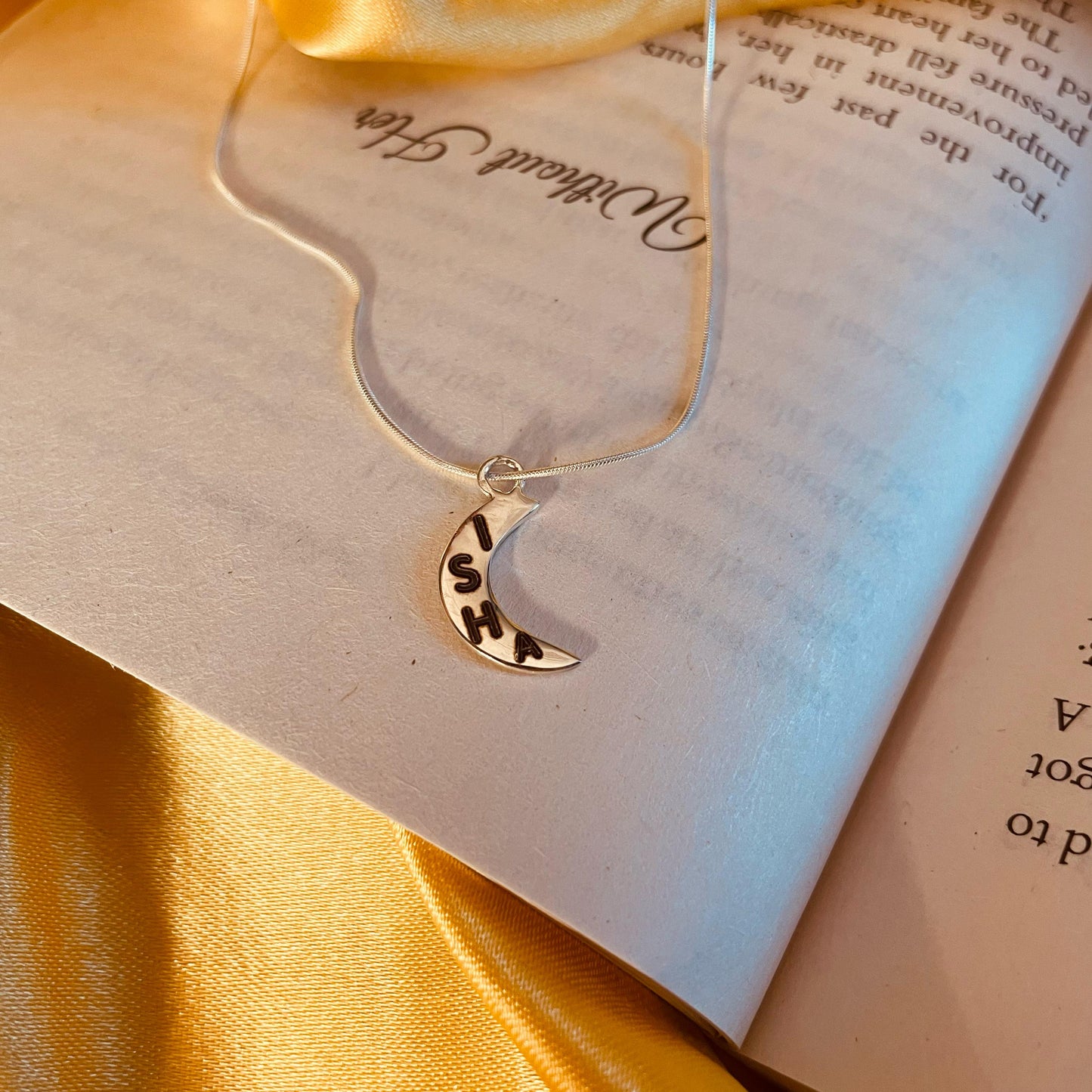 Celeste Necklace (ENGRAVABLE)