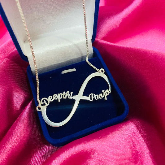 Forever & Always Infinity Name Necklace