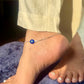 Evil Eye Whisper – Sterling Silver Anklet