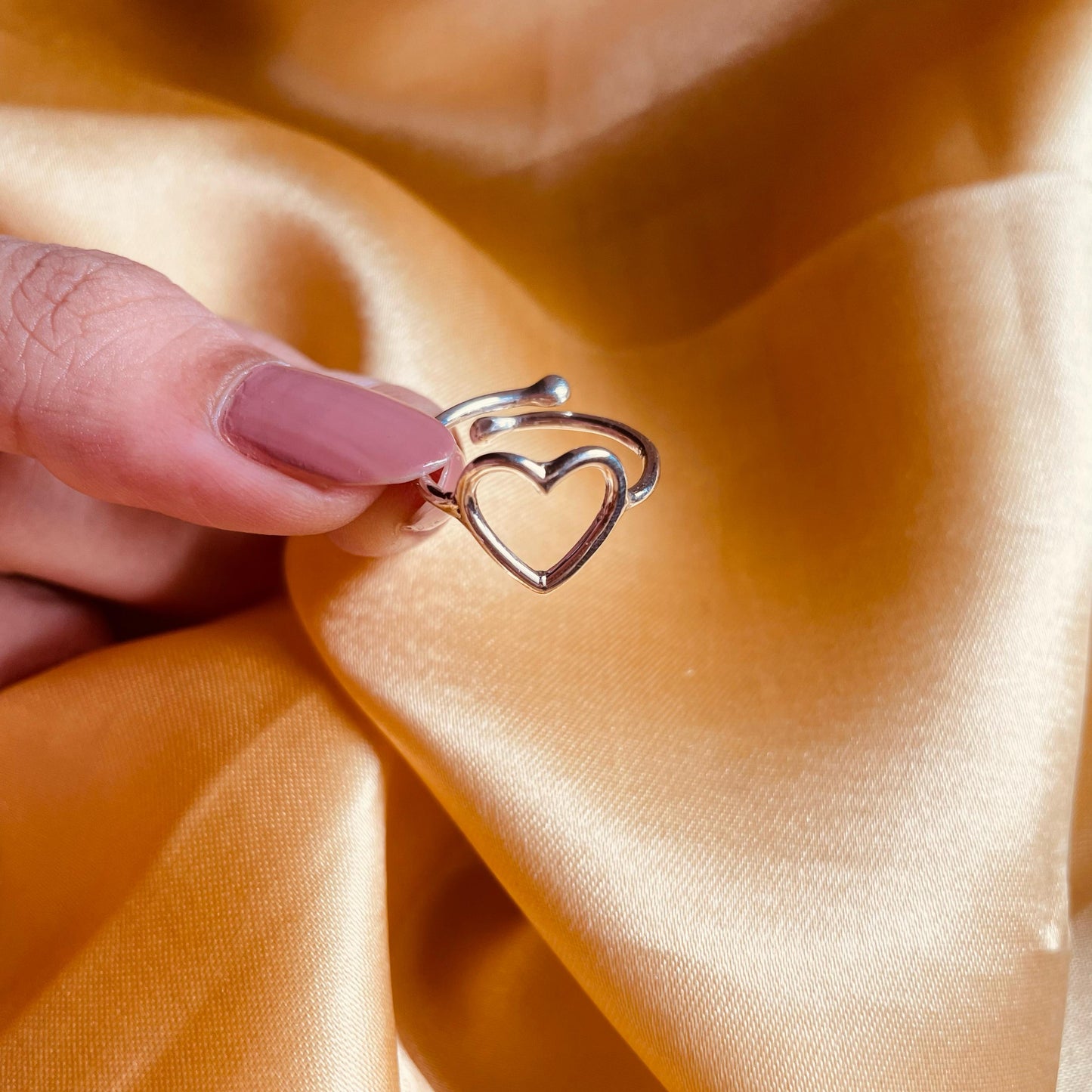 Heart Outline Ring