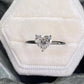 Heart Solitaire Ring (ENGRAVABLE)
