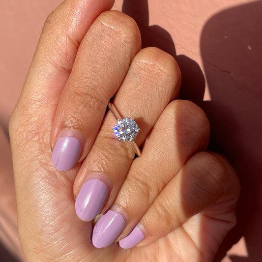 Classic Solitaire Ring (ENGRAVABLE)