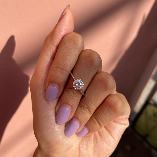 Classic Solitaire Ring (ENGRAVABLE)