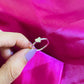 Minimal Heart Silver Ring