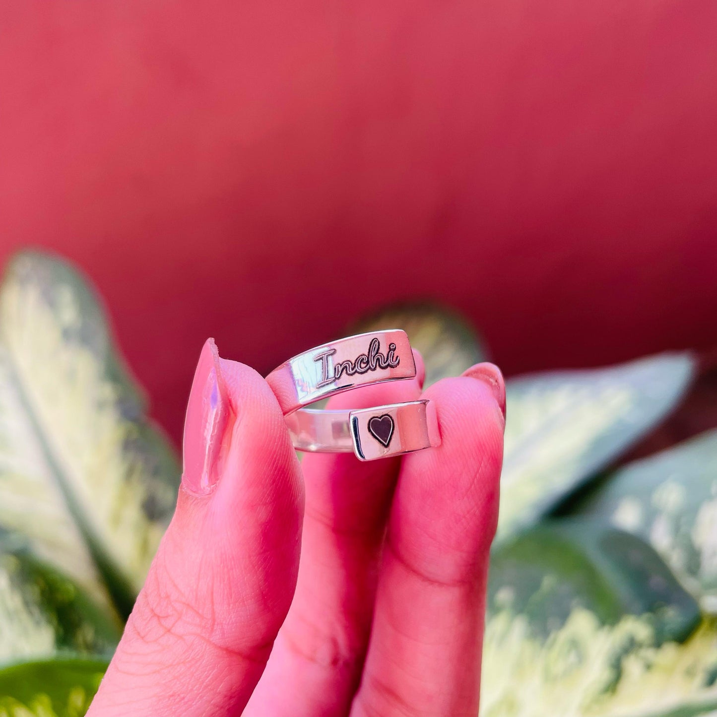 Spiral Silver Ring (ENGRAVABLE)