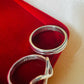 Forever Yours – Sterling Silver Couple Ring Set