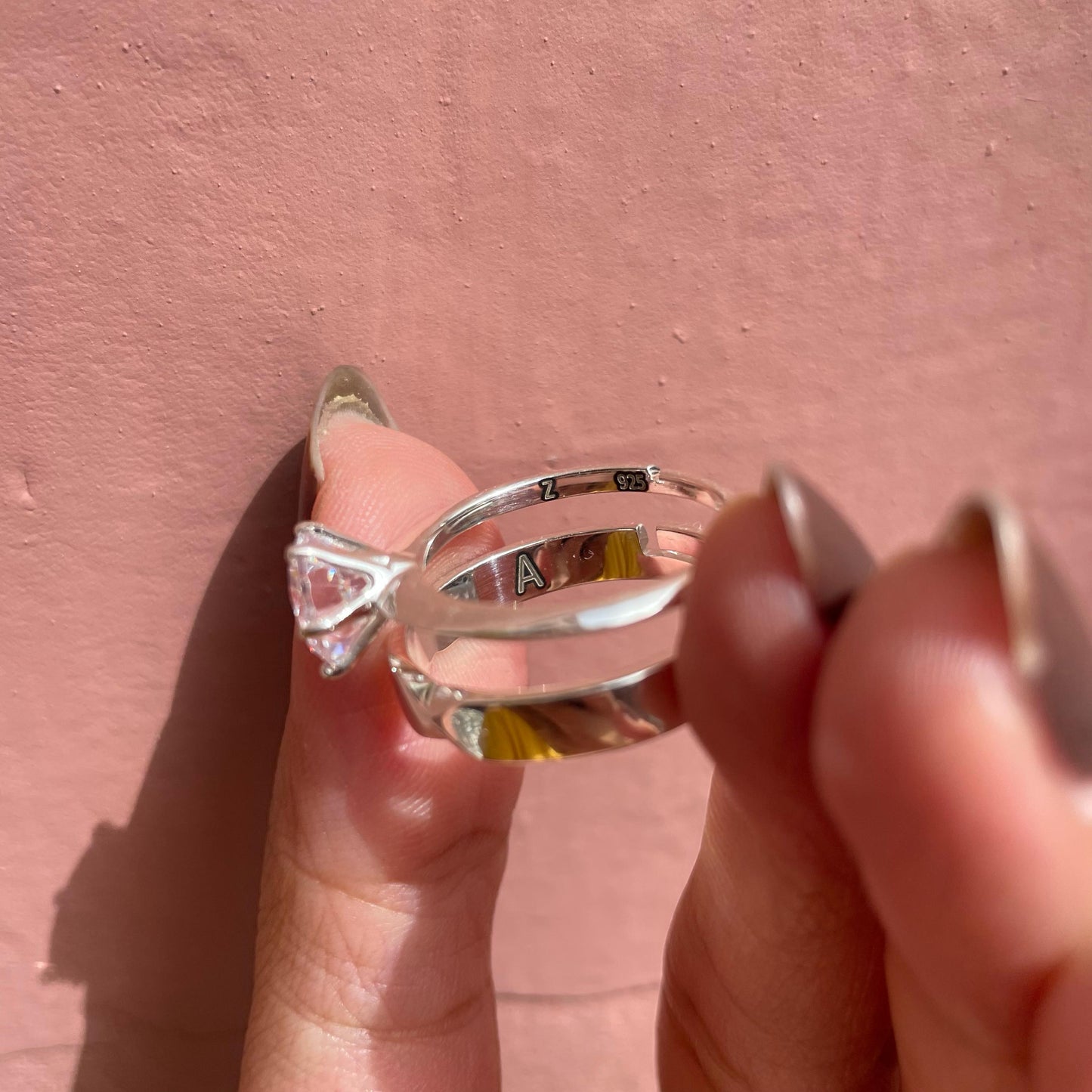 Celestial Bond – ENGRAVABLE Couple Ring Set