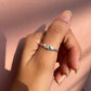 Secret Initials – Personalised Silver Couple Rings
