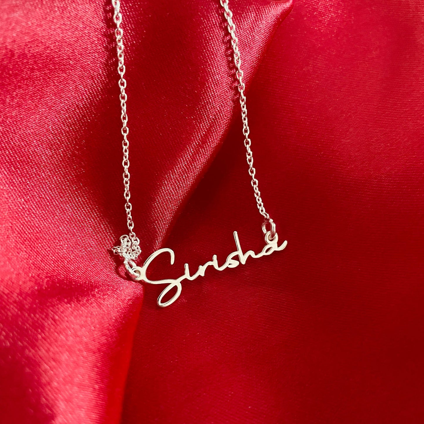 The Signature Script – Custom Name Necklace