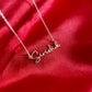 The Signature Script – Custom Name Necklace
