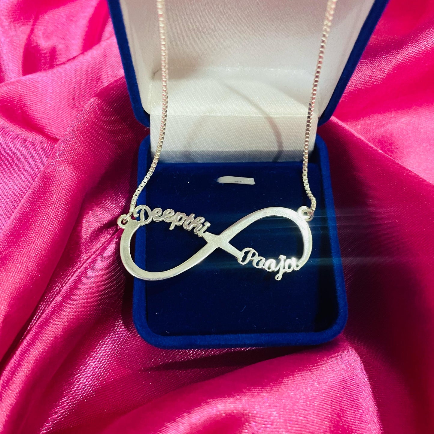 Forever & Always Infinity Name Necklace