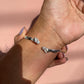 The Embrace – Hugging Hands Engravable Silver Bracelet