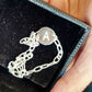 Initial Bond – Custom Engraved Silver Bracelet