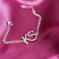 TwinInitials – Custom Double Initial Silver Bracelet
