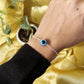 Nazar Shield – Evil Eye Silver Bracelet