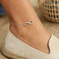 Infinite Grace – Sterling Silver Anklet