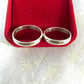 ENGRAVED Silver Band Rings