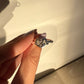Twin Souls - Silver Couple Ring Set