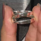 Endlessly Entwined – Möbius Silver Couple Rings (ENGRAVABLE)